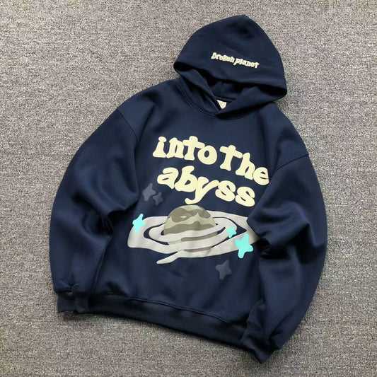Broken Planet Into the Abyss Hoodie 'Navy'